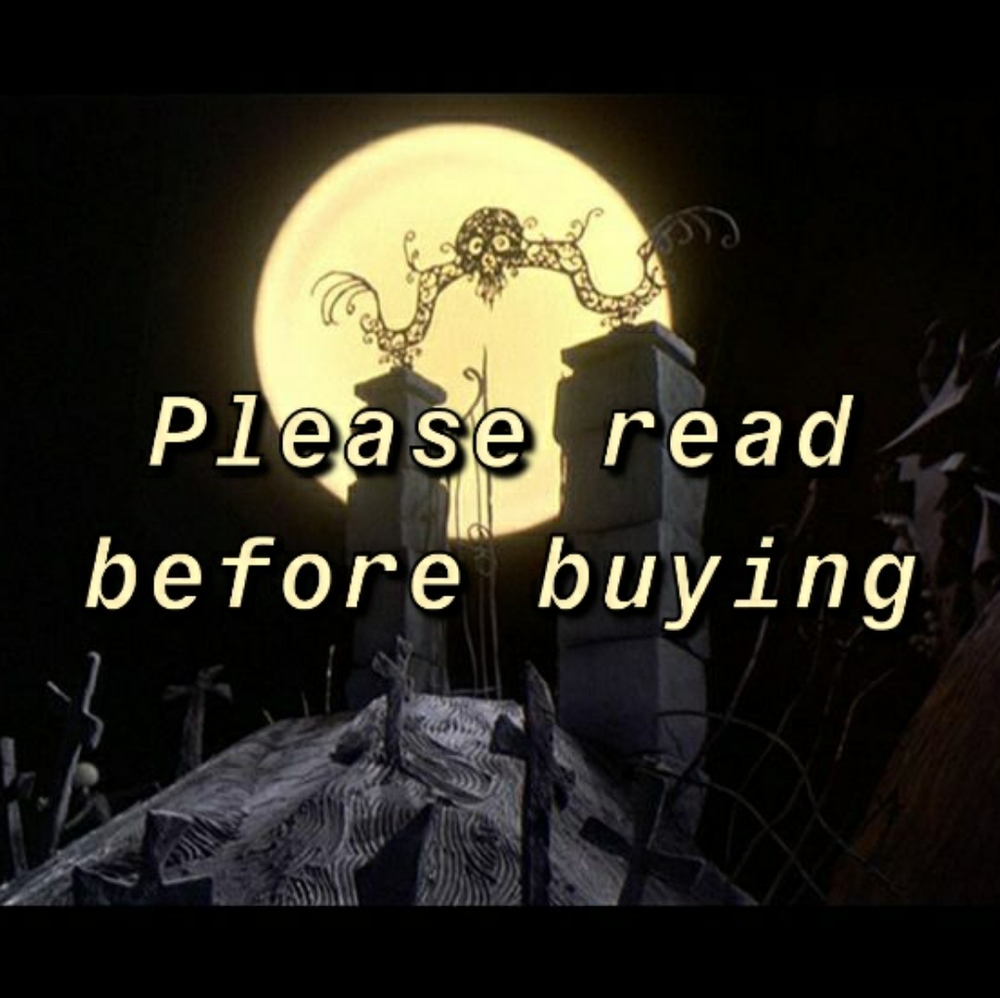 🖤Please read before buying!🖤